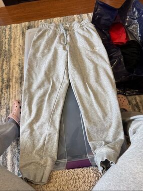Nike Light Gray Women’s Fleece Joggers